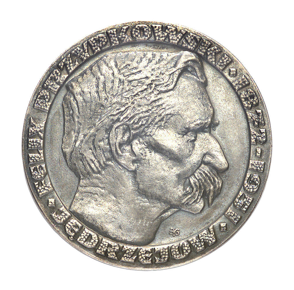 Detail of Medal commemorating Felix Przypkowski (1872-1951); obverse by unknown