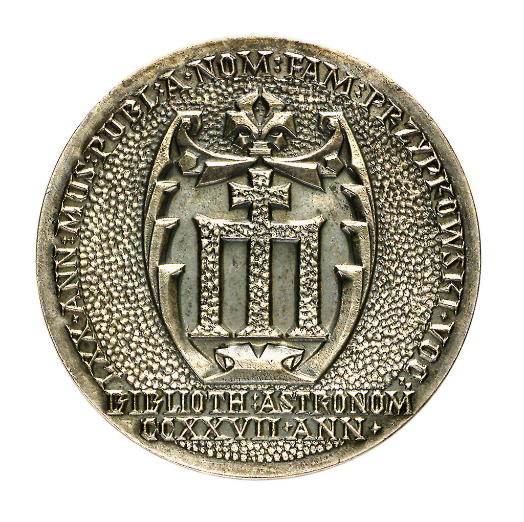 Detail of Medal commemorating the XIth International Congress of the History of Science, 1965; reverse by unknown