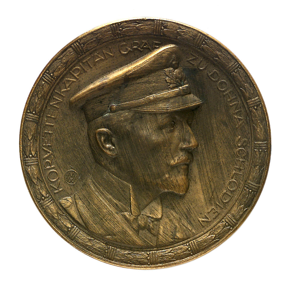 Detail of Medal commemorating Count Dohna-Schlodien; obverse by unknown
