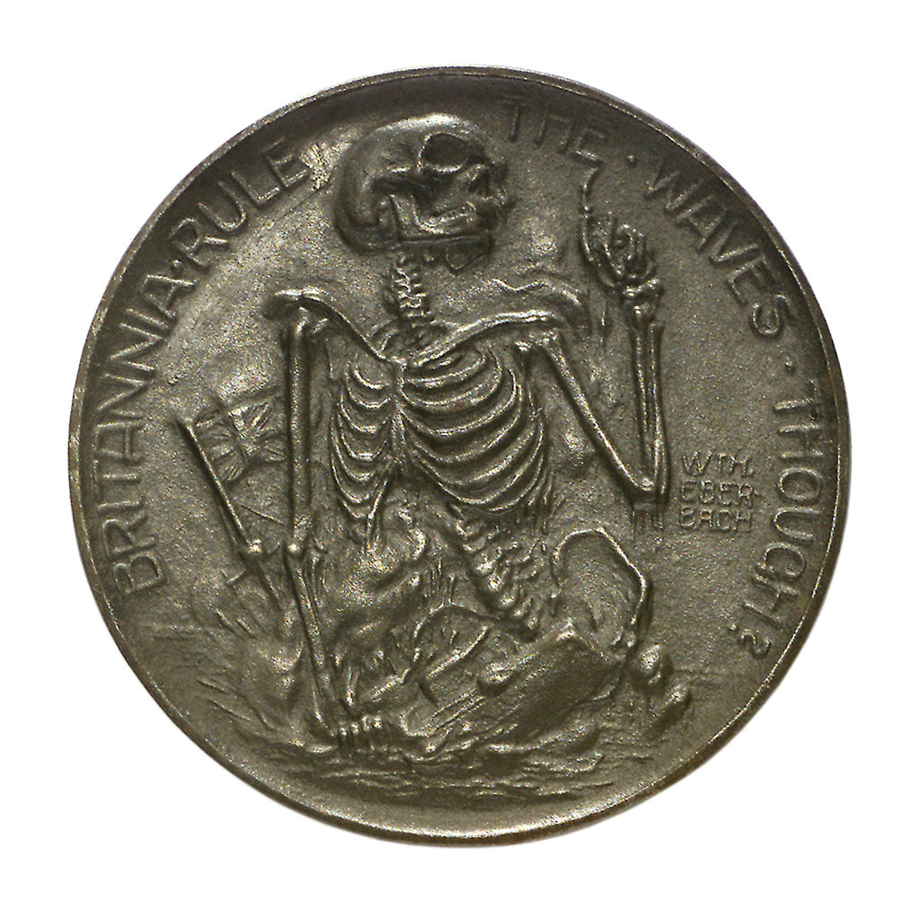 Detail of Medal commemorating Admiral John Arbuthnot Fisher (1841-1920), First Sea Lord; obverse by W. Eberbach