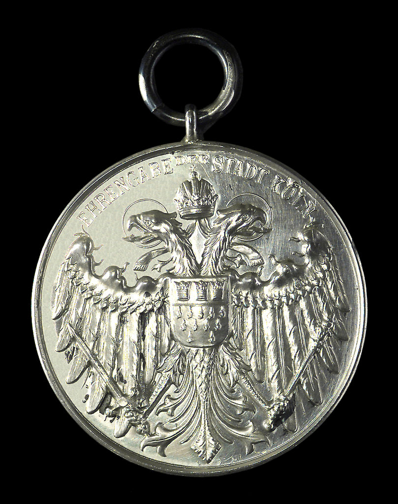 Detail of Medal commemorating the Torpedo-Boat Division; obverse by R. Ball