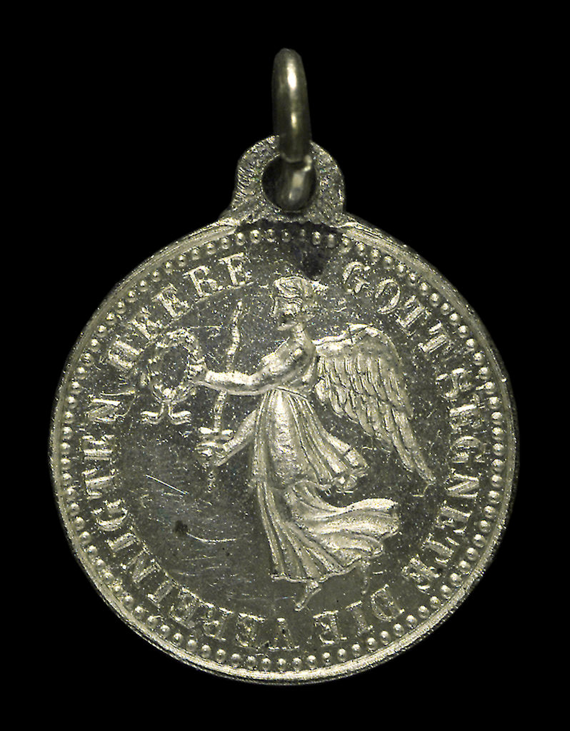 Detail of Medal commemorating the defence of the Dardenelles; obverse by H. Ziegler
