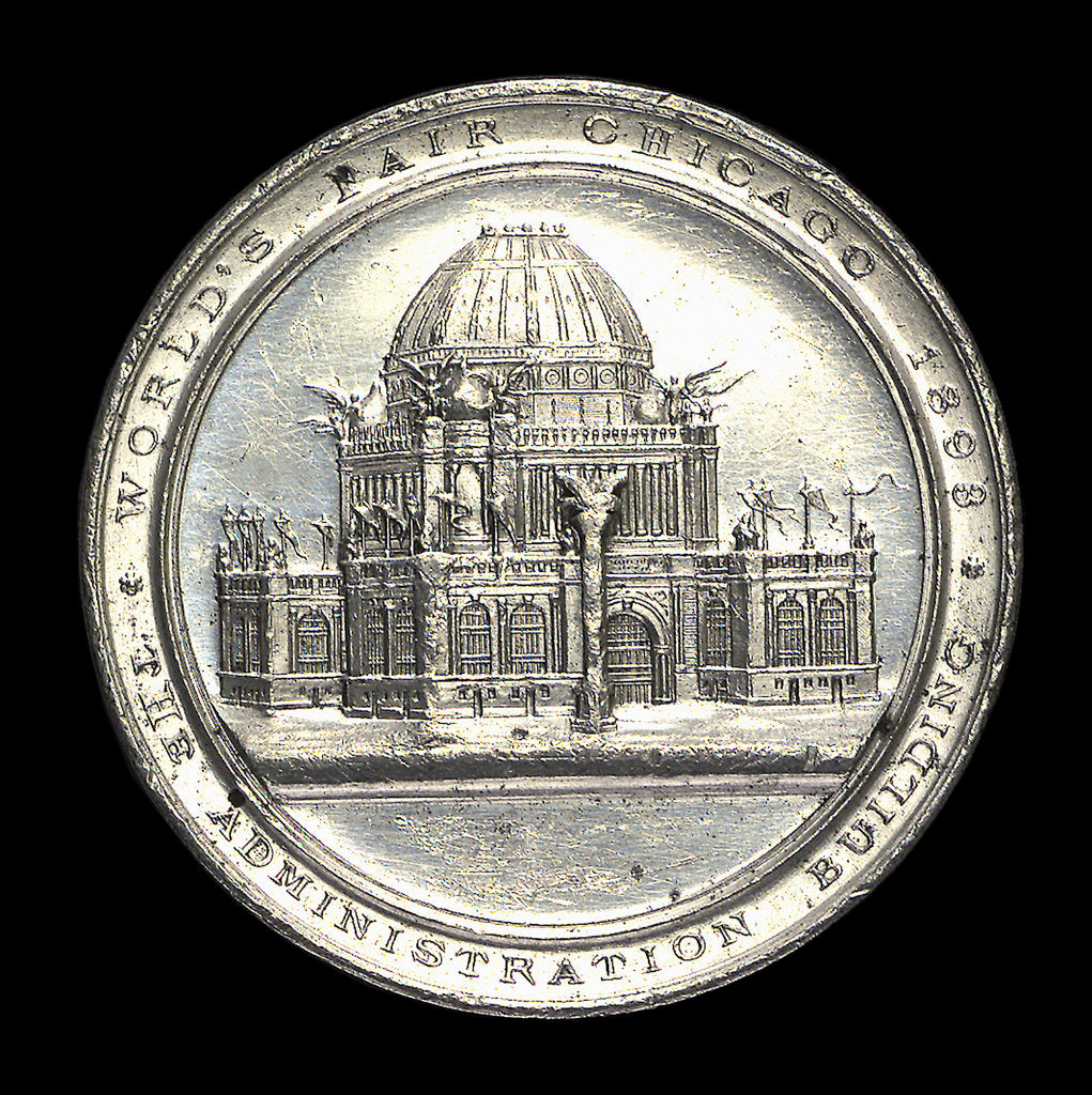 Detail of Medal commemorating Christopher Columbus (1451-1506) and the discovery of America; reverse by unknown