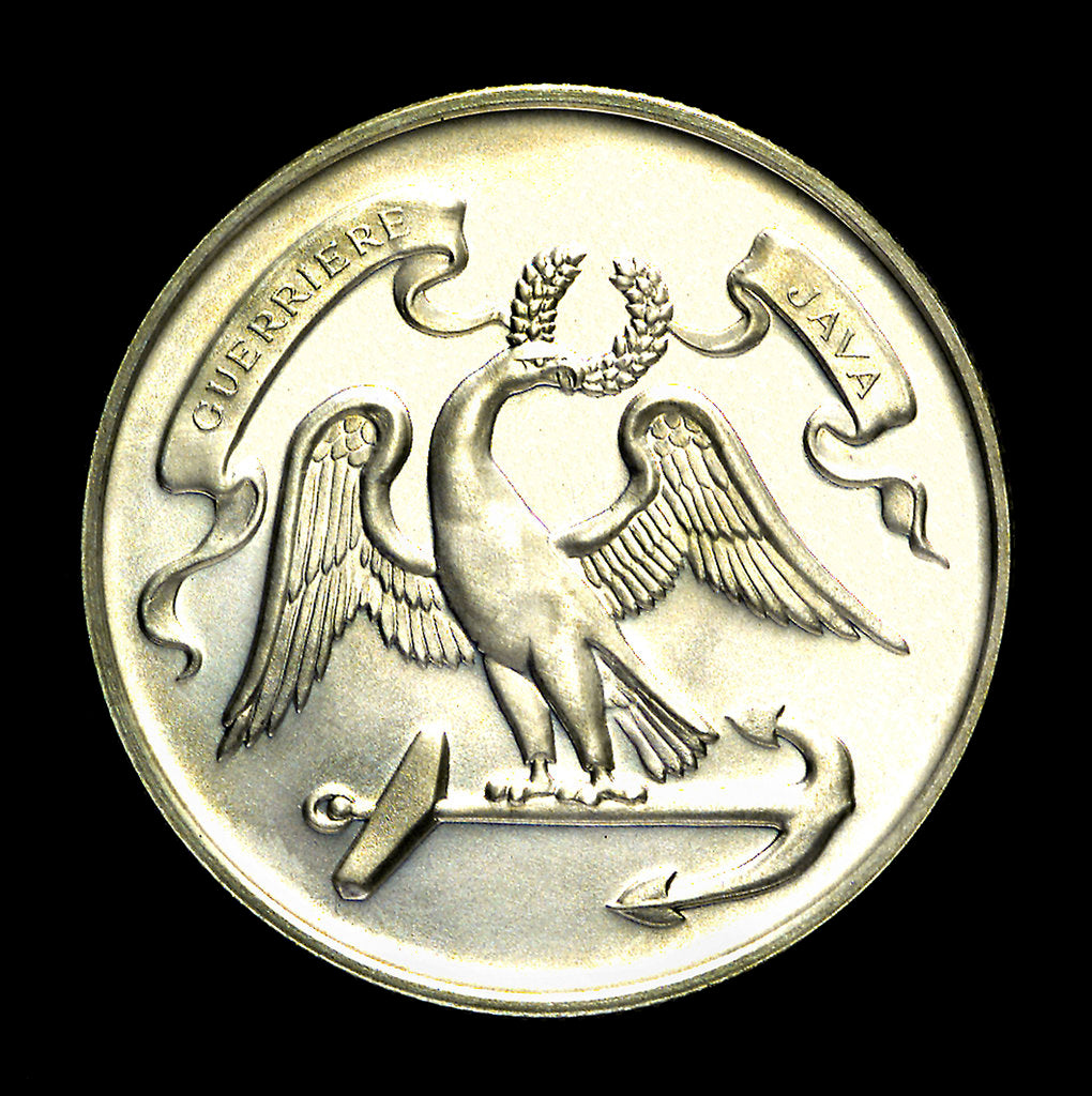 Detail of Medal commemorating the USS 'Constitution'; obverse by Heraldic Art