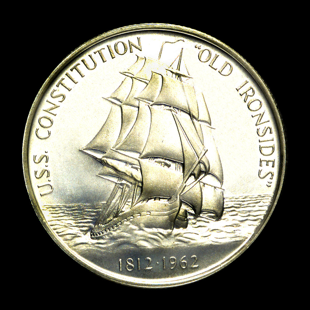 Detail of Medal commemorating the USS 'Constitution'; reverse by Heraldic Art