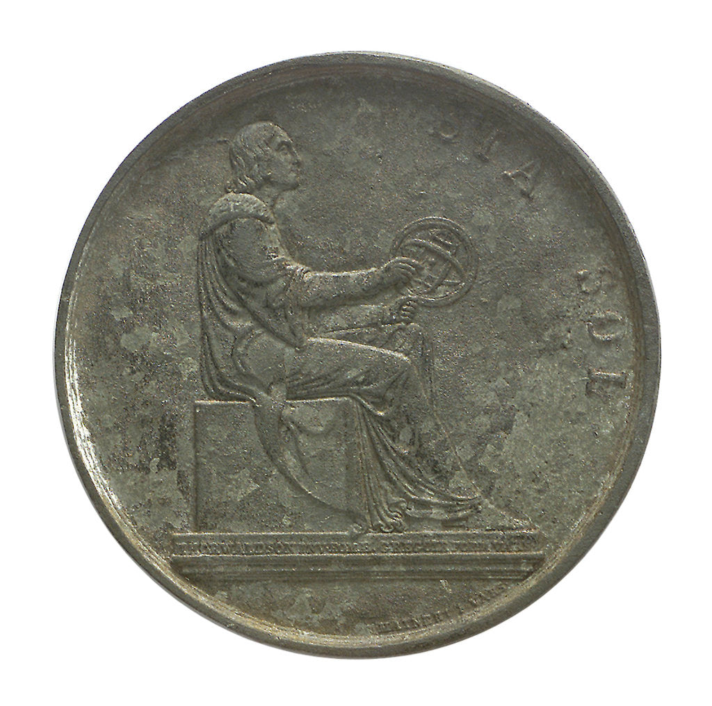 Detail of Commemorative medal depicting Nicholas Copernicus (1473-1543); obverse by A. Oleszczynski