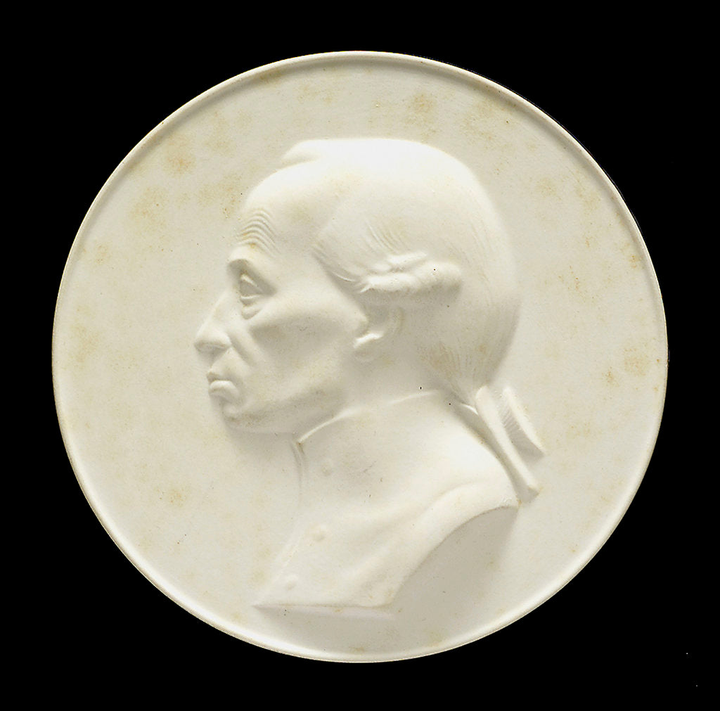 Detail of Commemorative medal depicting Immanuel Kant (1724-1804); obverse by S. Schutz