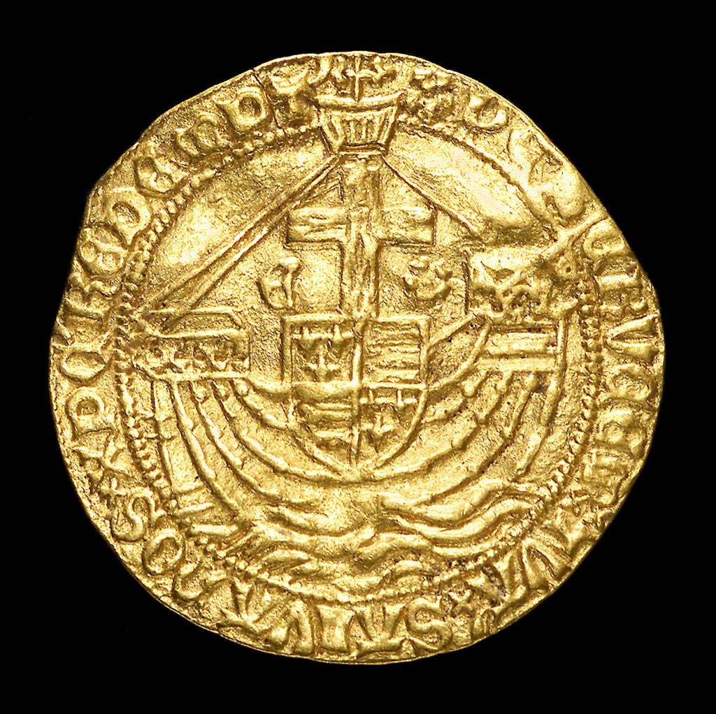 Detail of Coin - angel; reverse by unknown