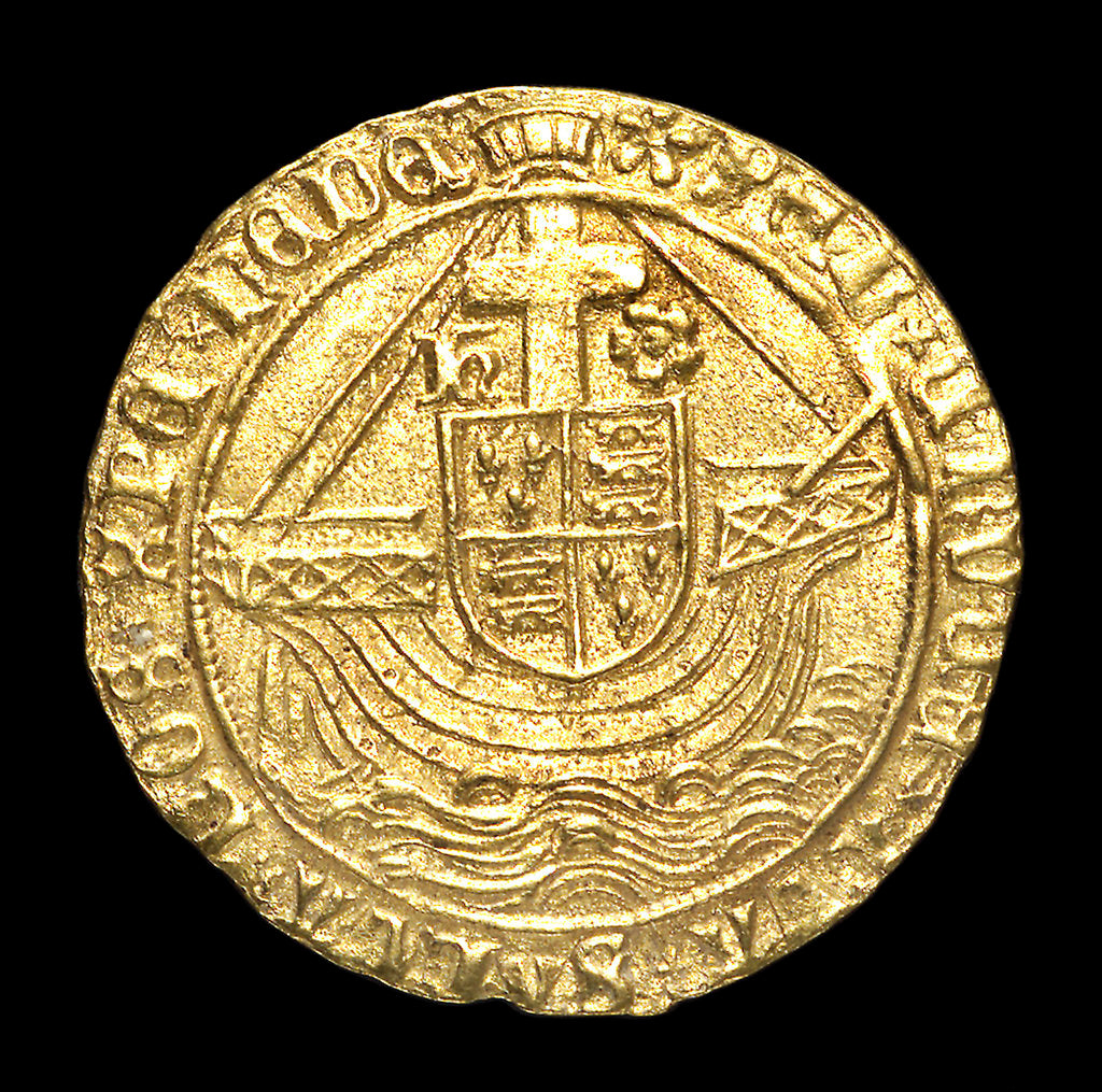 Detail of Coin - angel; reverse by unknown
