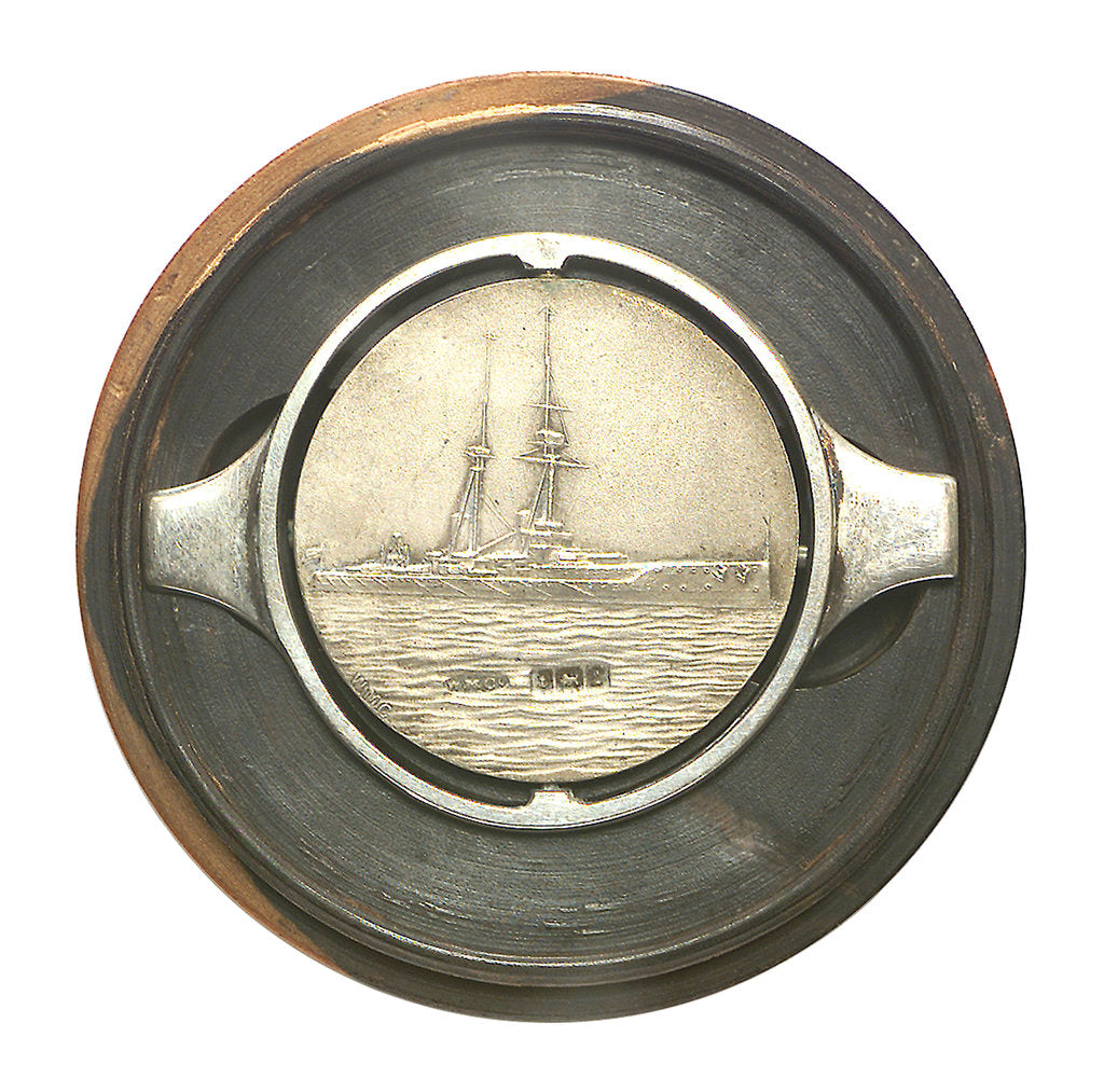 Detail of Medal commemorating HMS 'St Vincent'; reverse by Welham Manufacturing Company