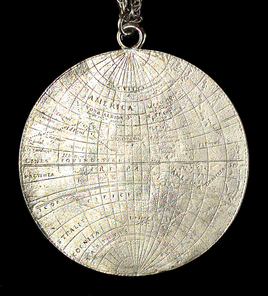 Detail of Medal commemorating Drake's voyage, 1577-1580; reverse by Peter Shorer