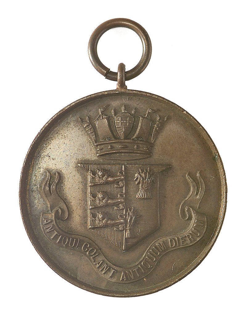 Detail of Medal commemorating HMS 'Chester' and the battle of Jutland, 1916; obverse by unknown