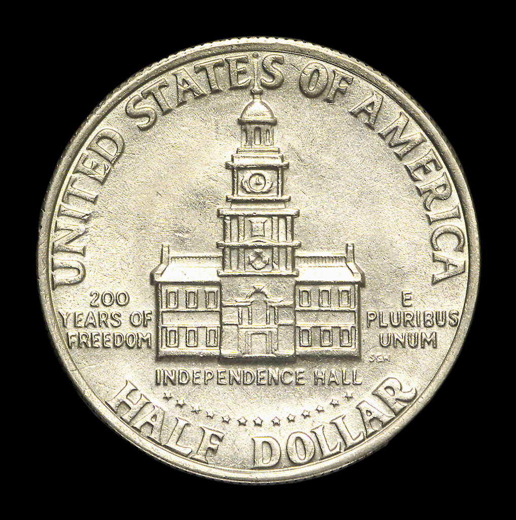 Detail of Half-dollar; reverse by unknown