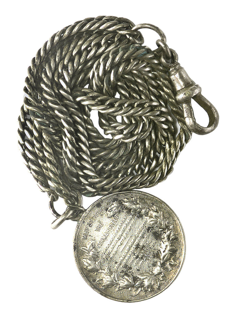 Detail of Medal commemorating the Battle of Jutland, 1916; reverse by Marquis of Milford Haven