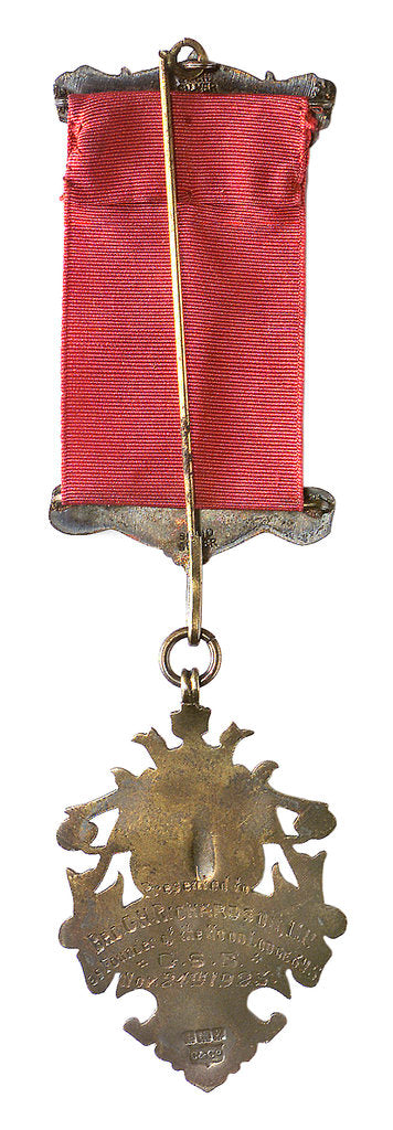 Detail of Badge of the Royal Antediluvian Order of Buffaloes; reverse by C & Co.