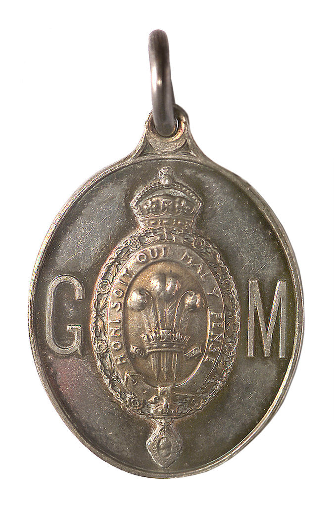 Detail of Medal commemorating the visit of the Prince and Princess of Wales to India, 1905-1906; obverse by Elkington & Co. Ltd.