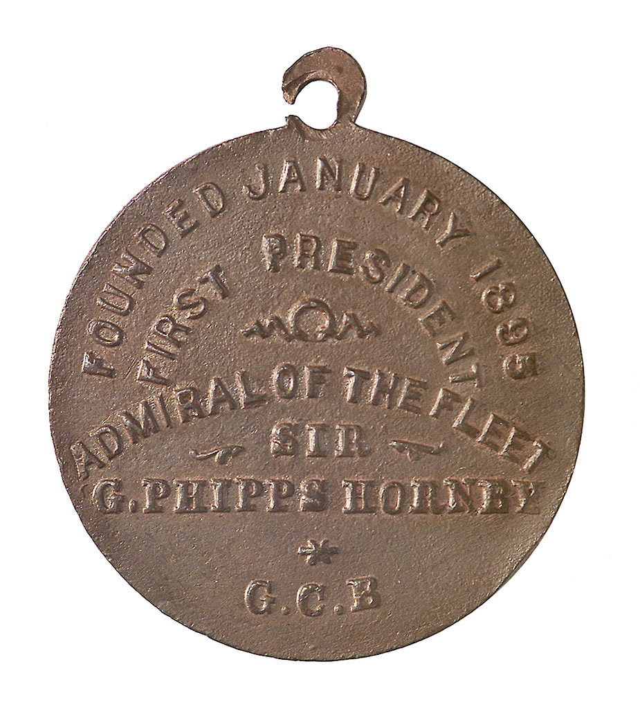 Detail of Medal commemorating the Navy League; reverse by unknown