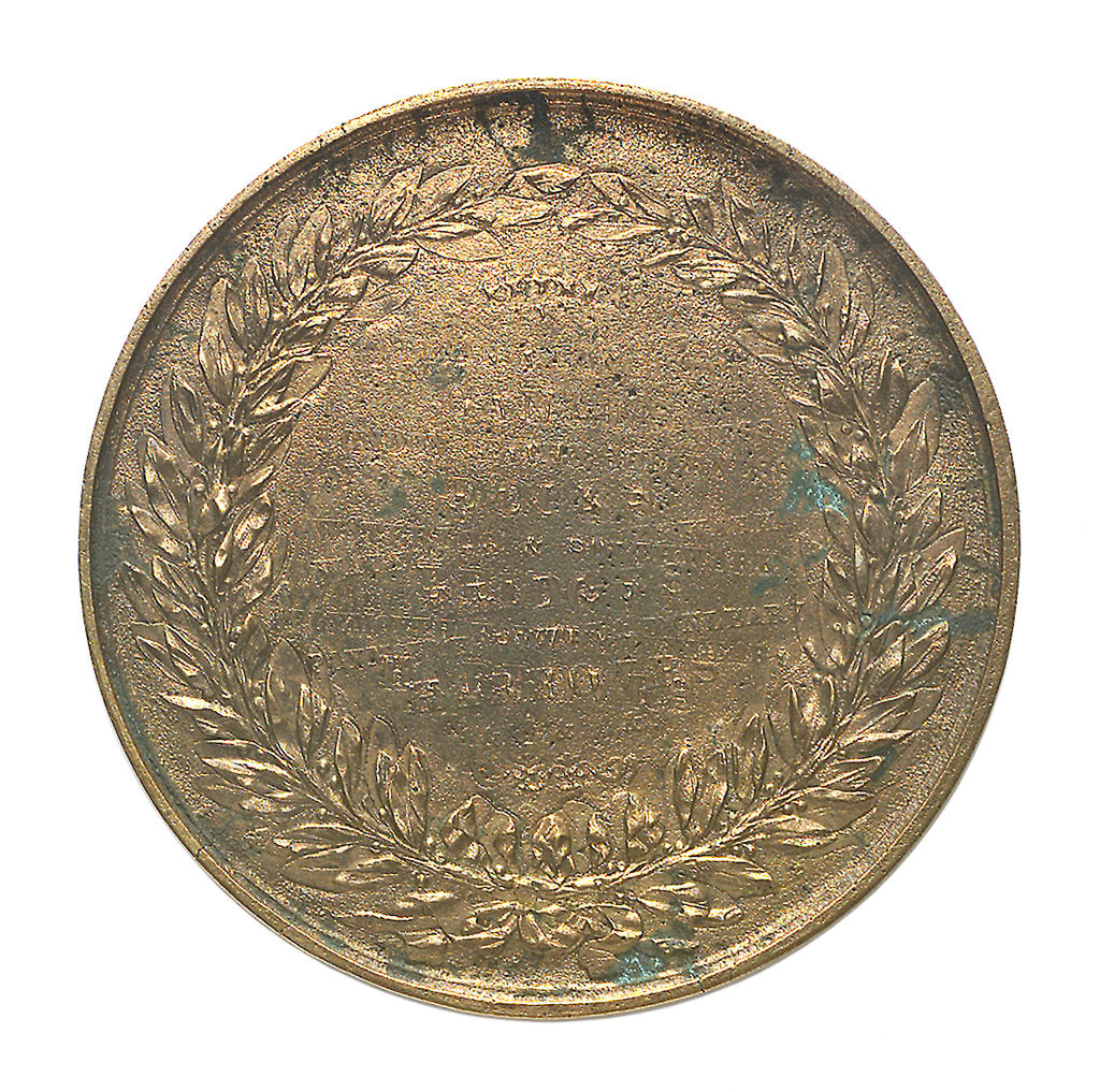 Detail of Medal commemorating John Rennie (1761 - 1821); reverse by Bain