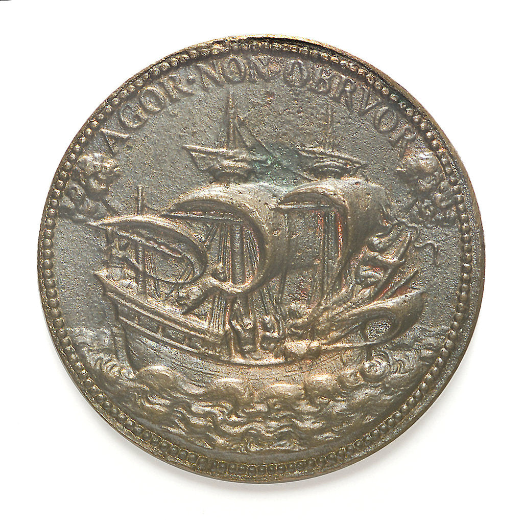 Detail of Medal commemorating Jacob Sabellus; reverse by unknown