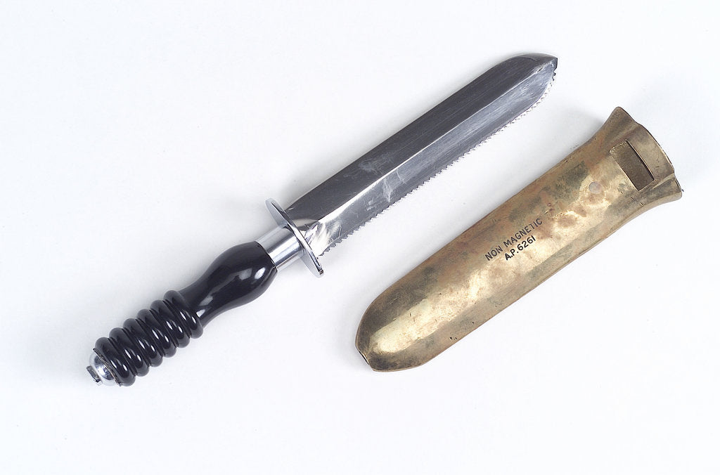 Detail of Frogman's or diver's knife by unknown