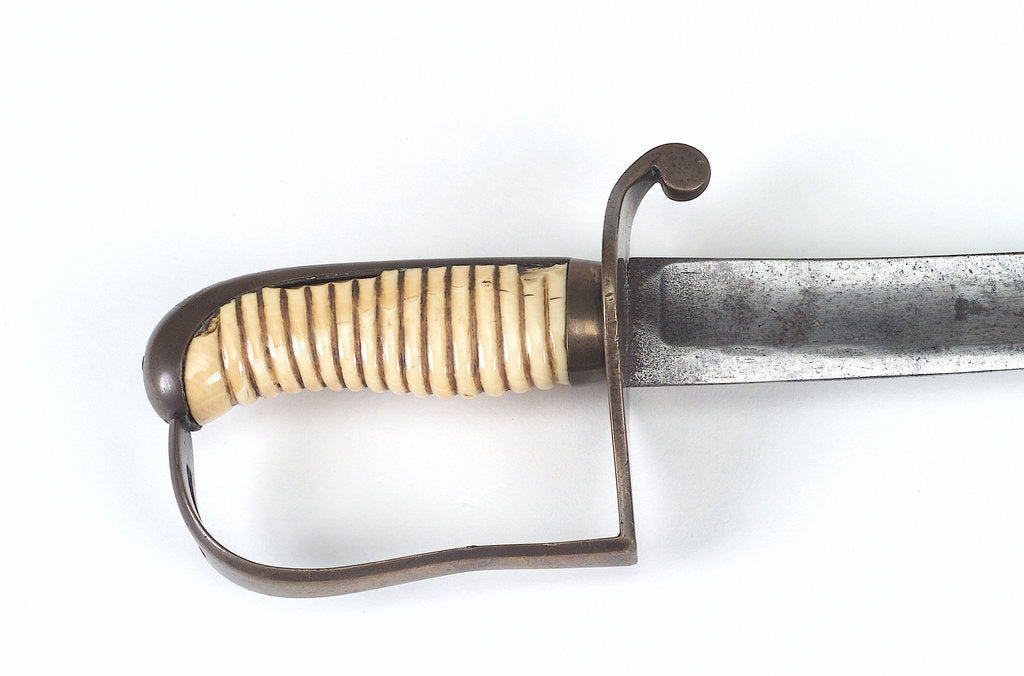 Detail of Hilt of Light Cavalry-type sword by F. Thurkle