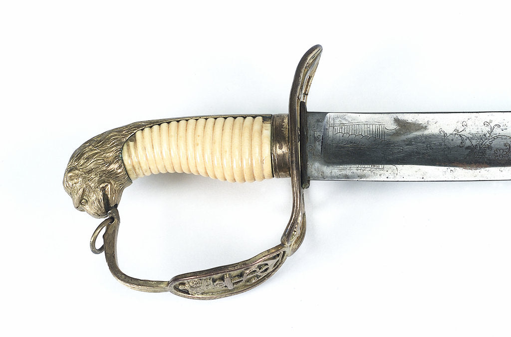 Detail of Grenadiers and Light Infantry sword by Woolley & Deakin