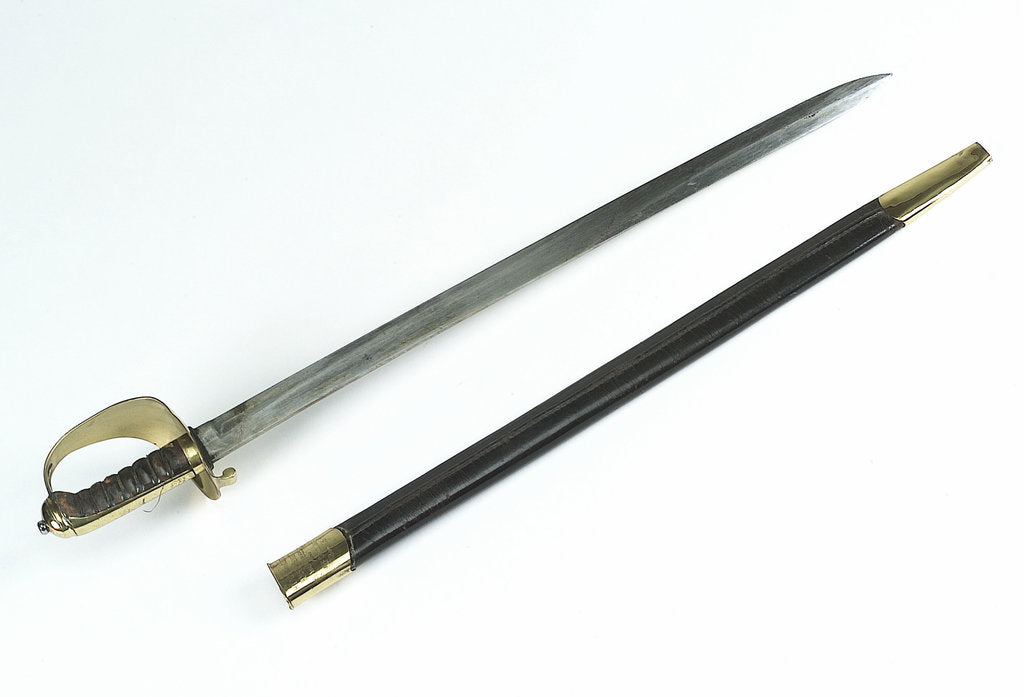 Detail of Presentation cutlass by unknown