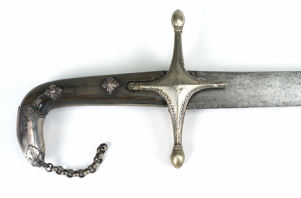Detail of Hilt of Turkish scimitar by unknown