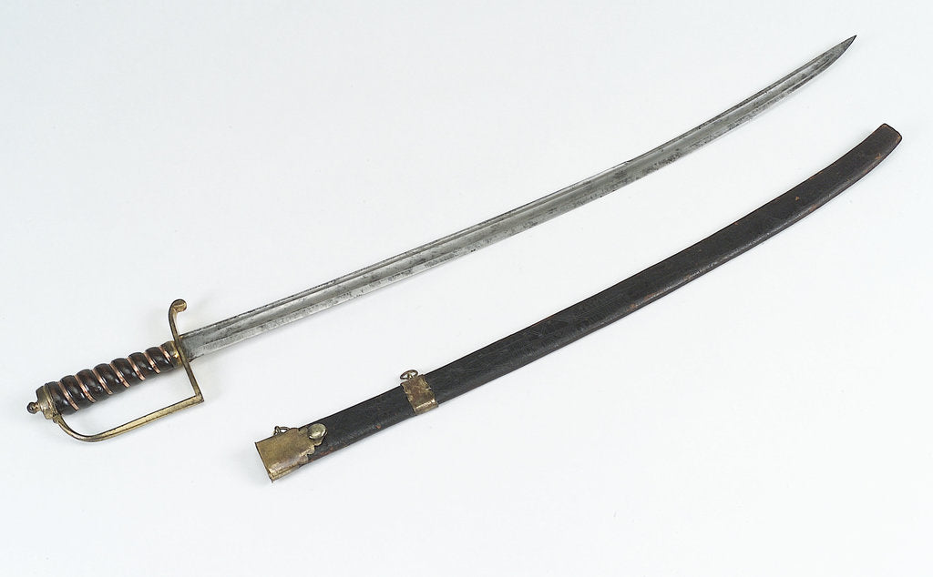 Detail of Stirrup hilted hanger by unknown