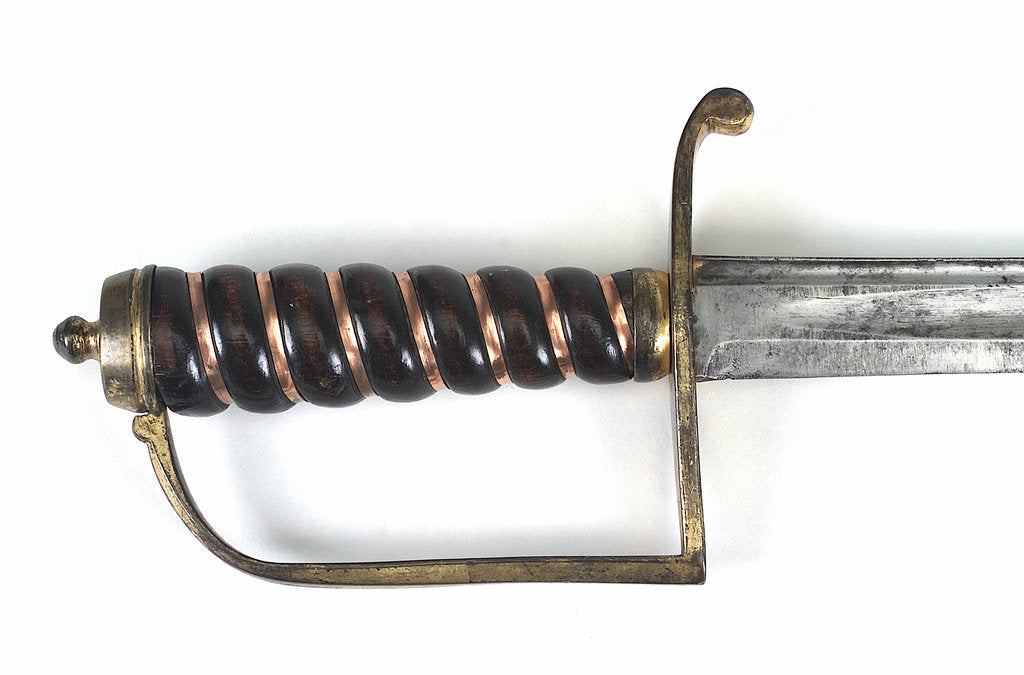 Detail of Stirrup hilted hanger by unknown
