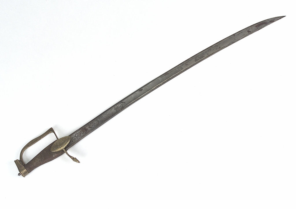Detail of Stirrup hilted Portuguese hanger by unknown