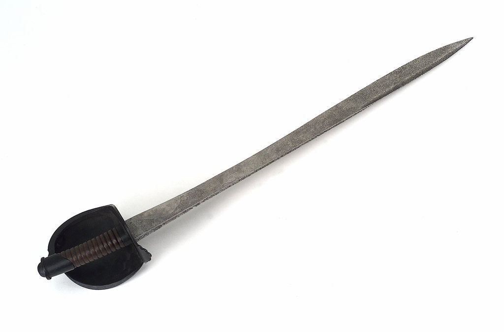 Detail of German cutlass by unknown