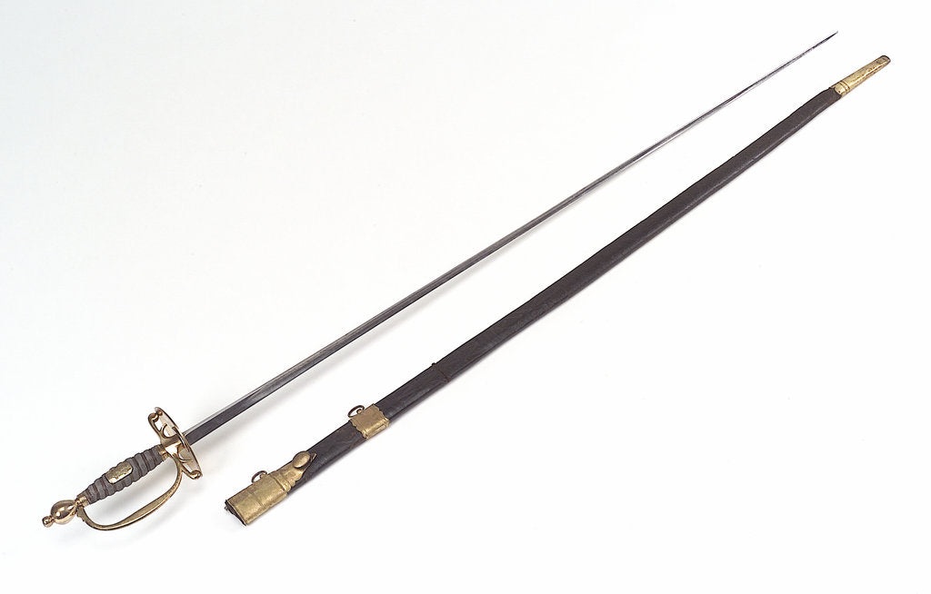 Detail of Small-sword which belonged to a surgeon in the Royal Navy Civil Branch by Read