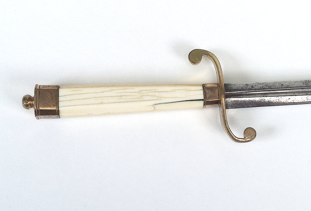 Detail of Straight-bladed dirk by unknown