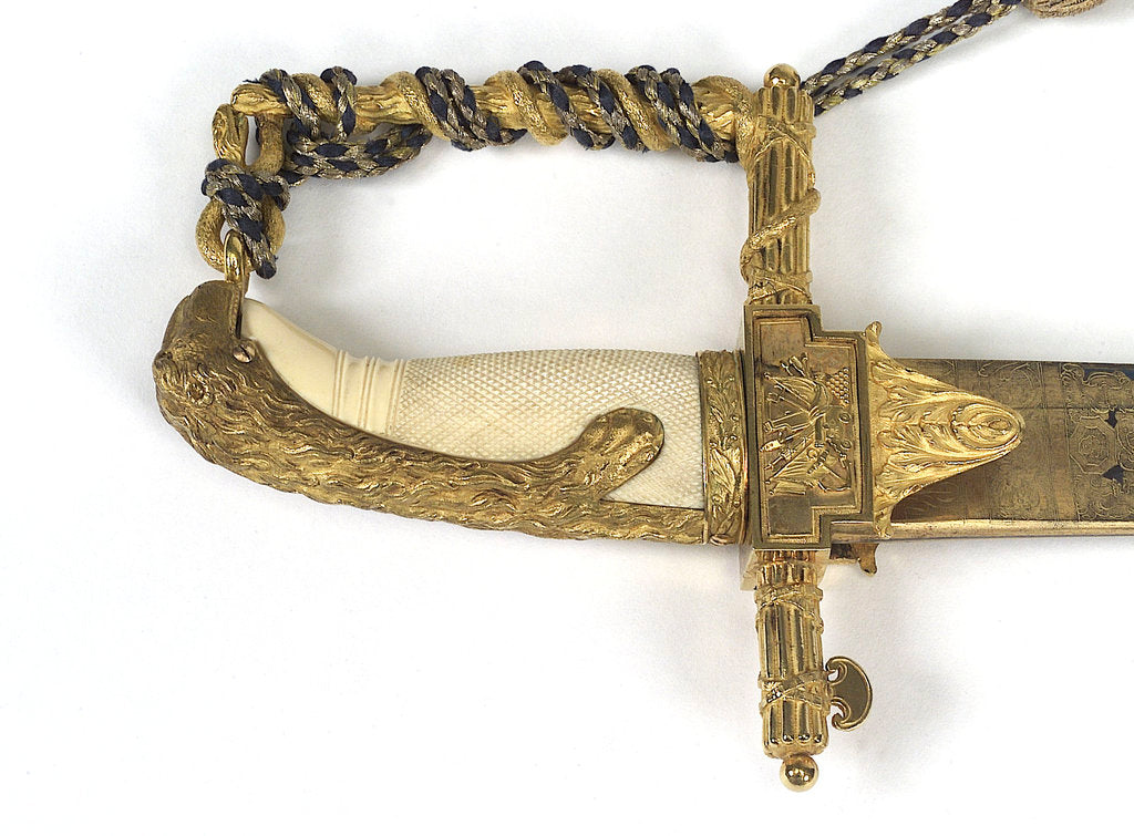 Detail of Hilt of sword by R. Teed