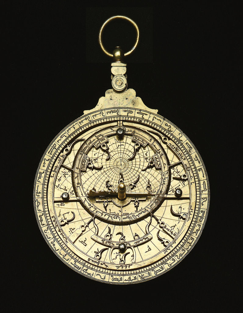 Detail of Astrolabe: mounted obverse by Muhammad ibn Ahmad al-Battuti
