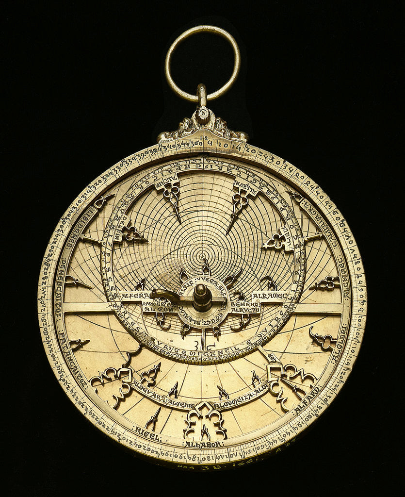 Detail of Caird Astrolabe: mounted obverse by unknown