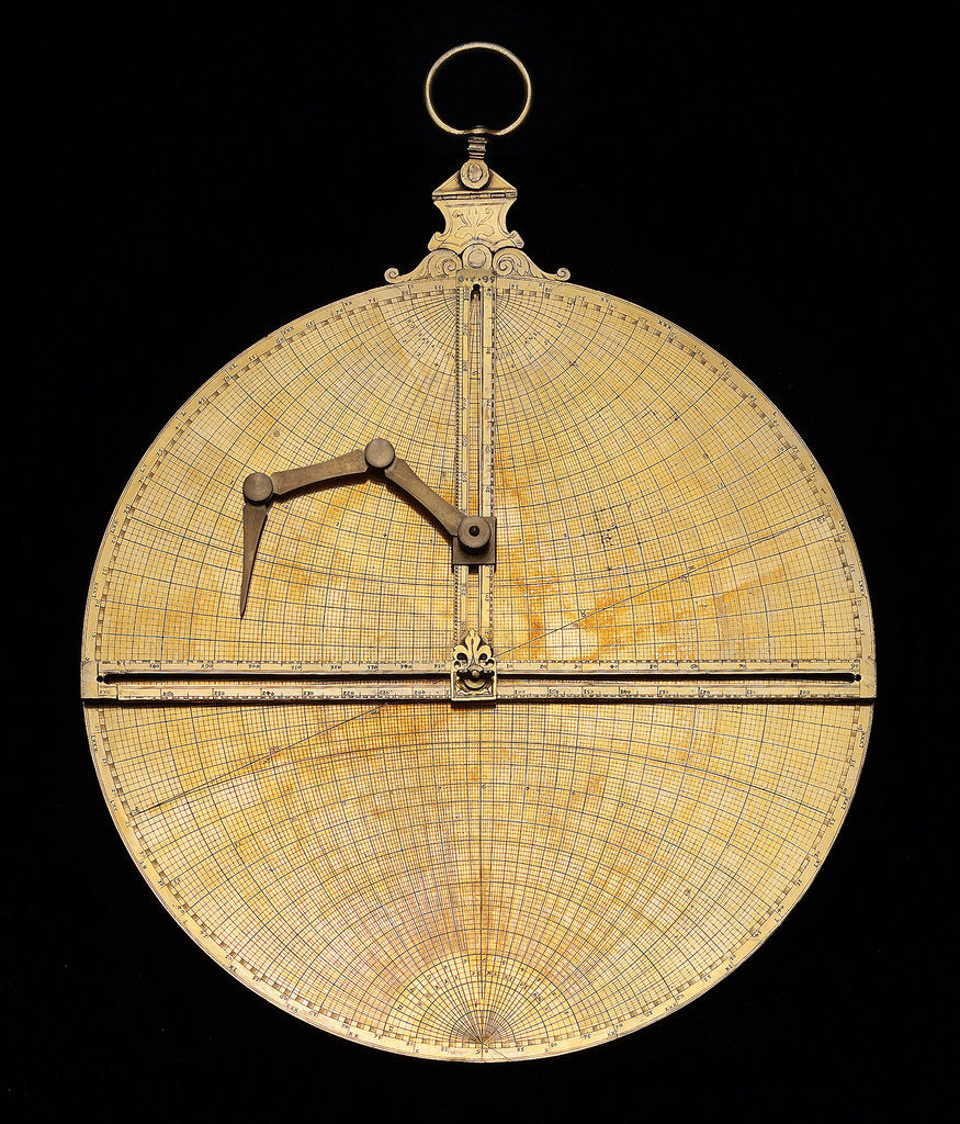 Detail of Astrolabe: mounted reverse by Heidelberg School