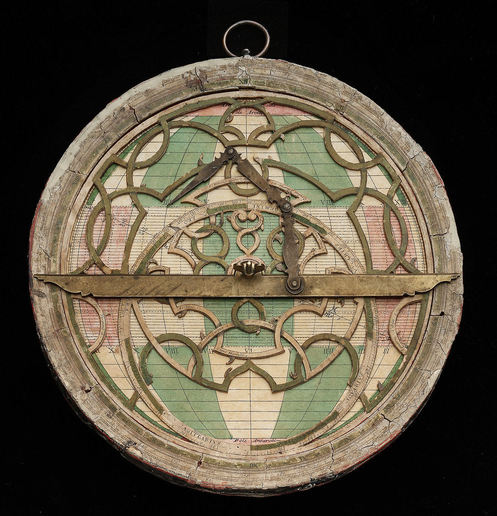 Detail of Astrolabe: mounted obverse by Nicolas Bion