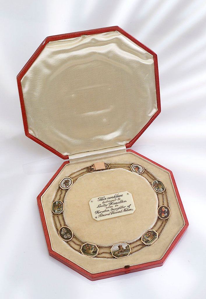 Detail of Necklace in case by unknown