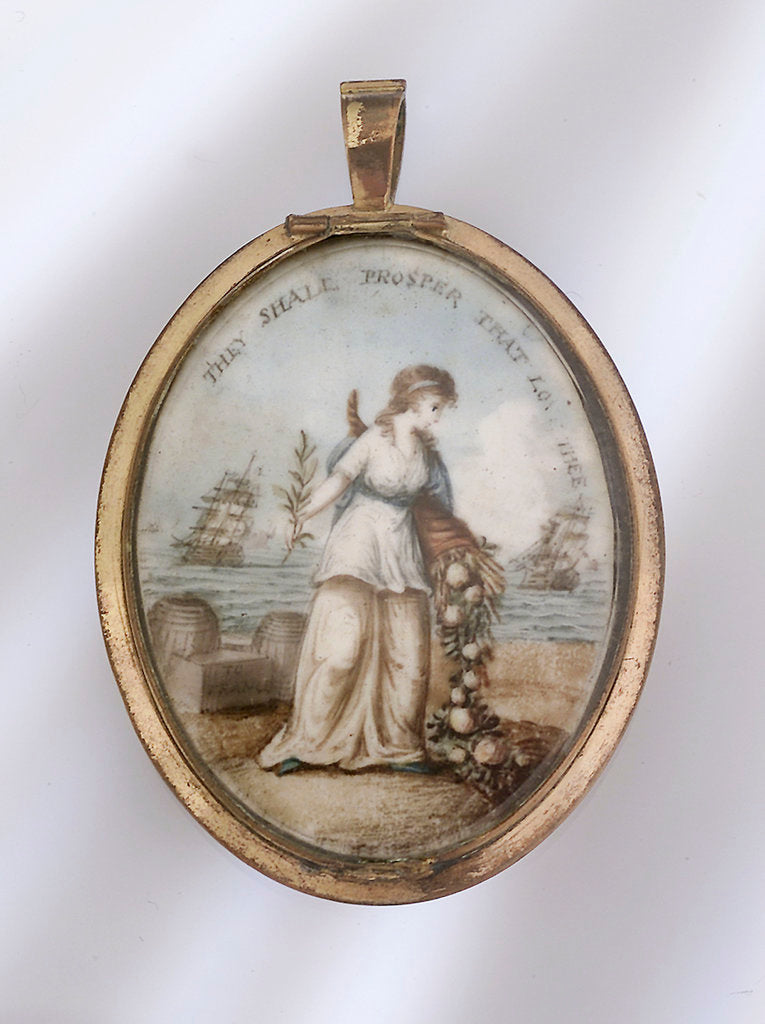 Detail of Locket; obverse by unknown