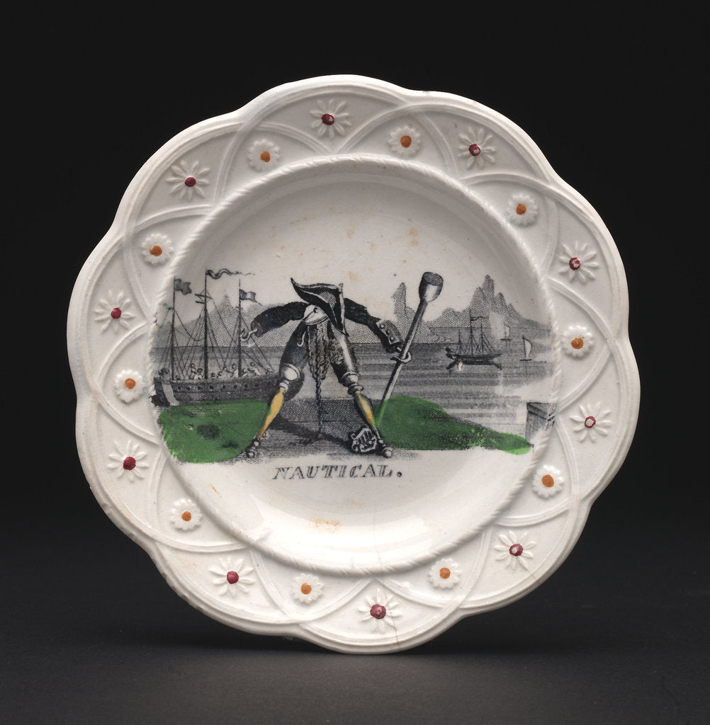 Detail of Plate by unknown