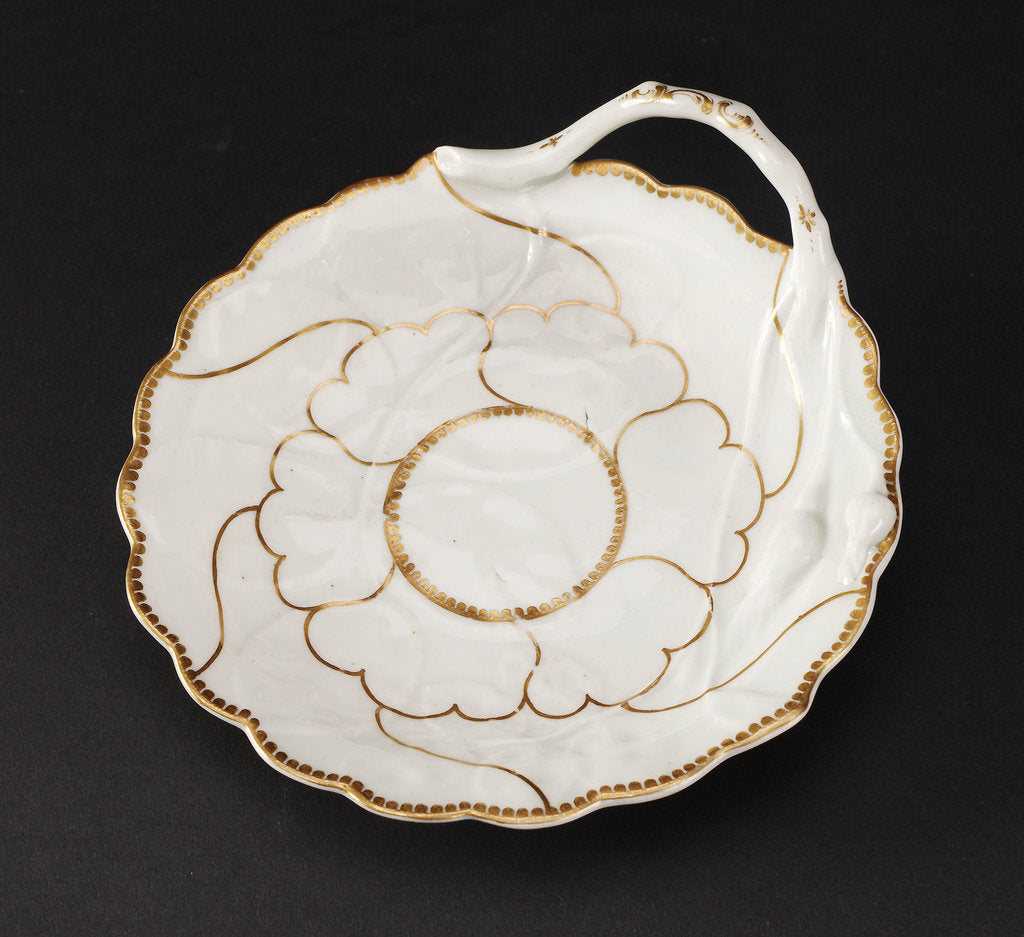 Detail of Dish, part of a set reputedly belonging to Vice-Admiral Horatio Nelson (1758-1805) by John Wall