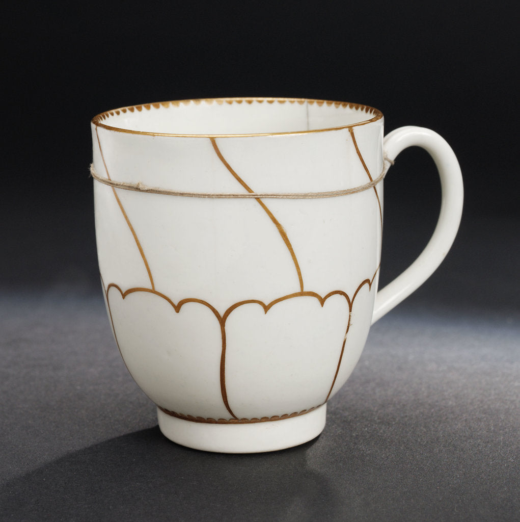 Detail of Cup, part of a set reputedly belonging to Vice-Admiral Horatio Nelson (1758-1805) by John Wall
