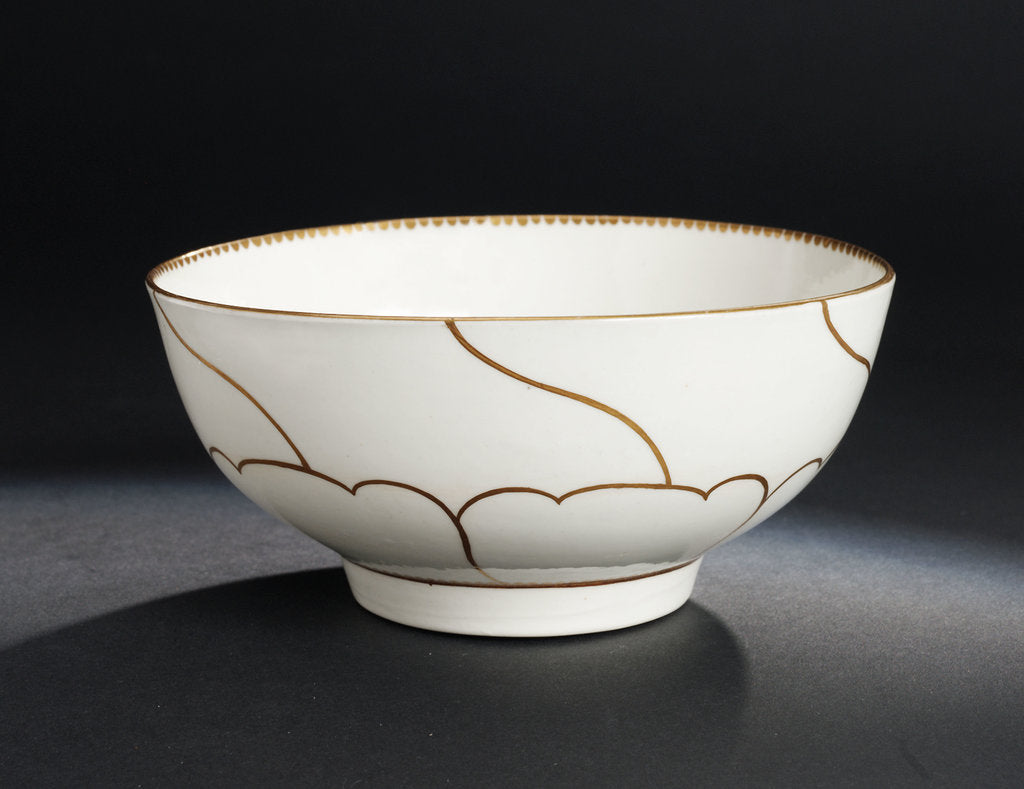 Detail of Basin, part of a set reputedly belonging to Vice-Admiral Horatio Nelson (1758-1805) by John Wall