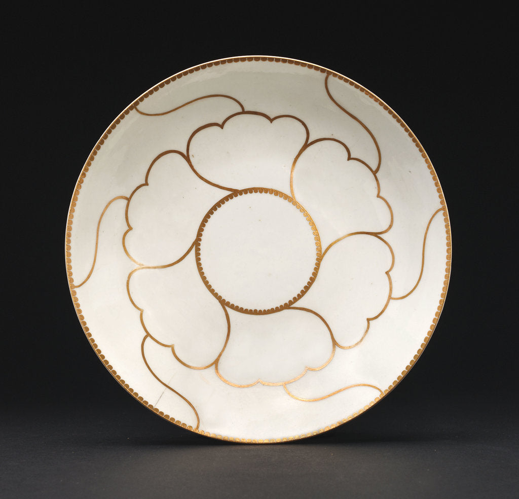 Detail of Dish, part of a set reputedly belonging to Vice-Admiral Horatio Nelson (1758-1805) by John Wall
