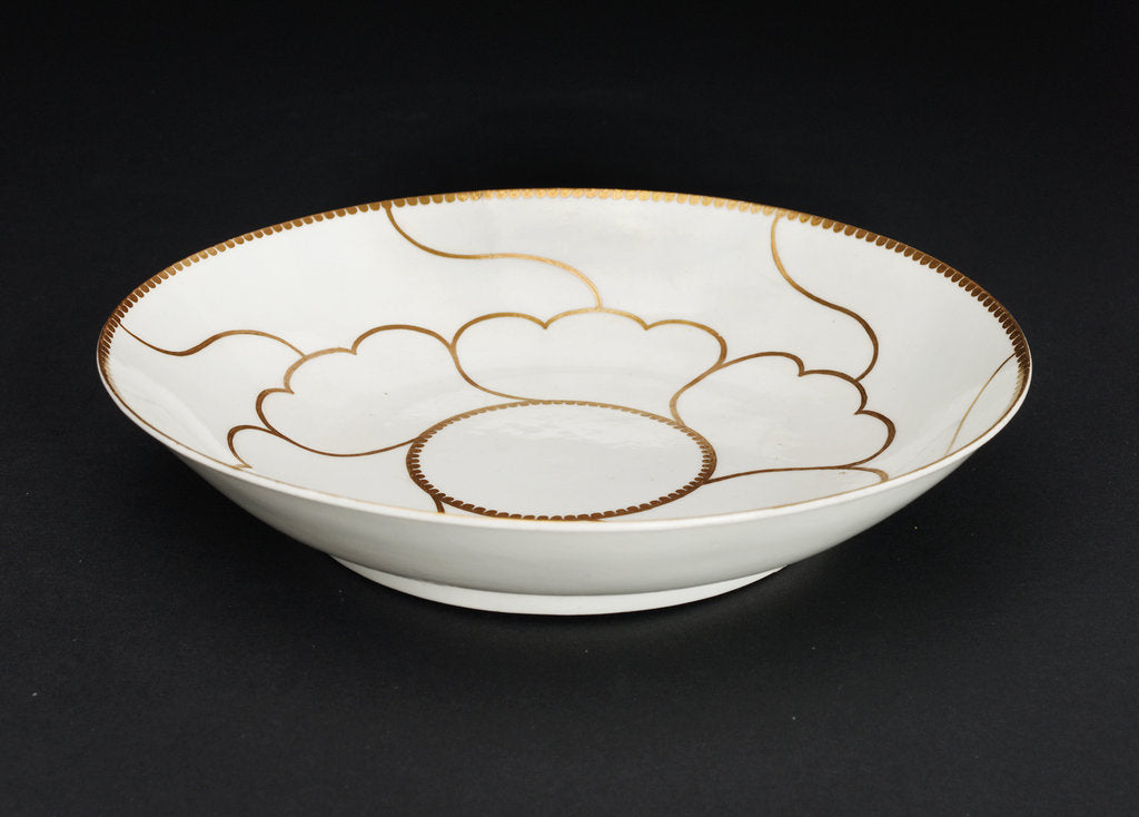 Detail of Dish, part of a set reputedly belonging to Vice-Admiral Horatio Nelson (1758-1805) by John Wall