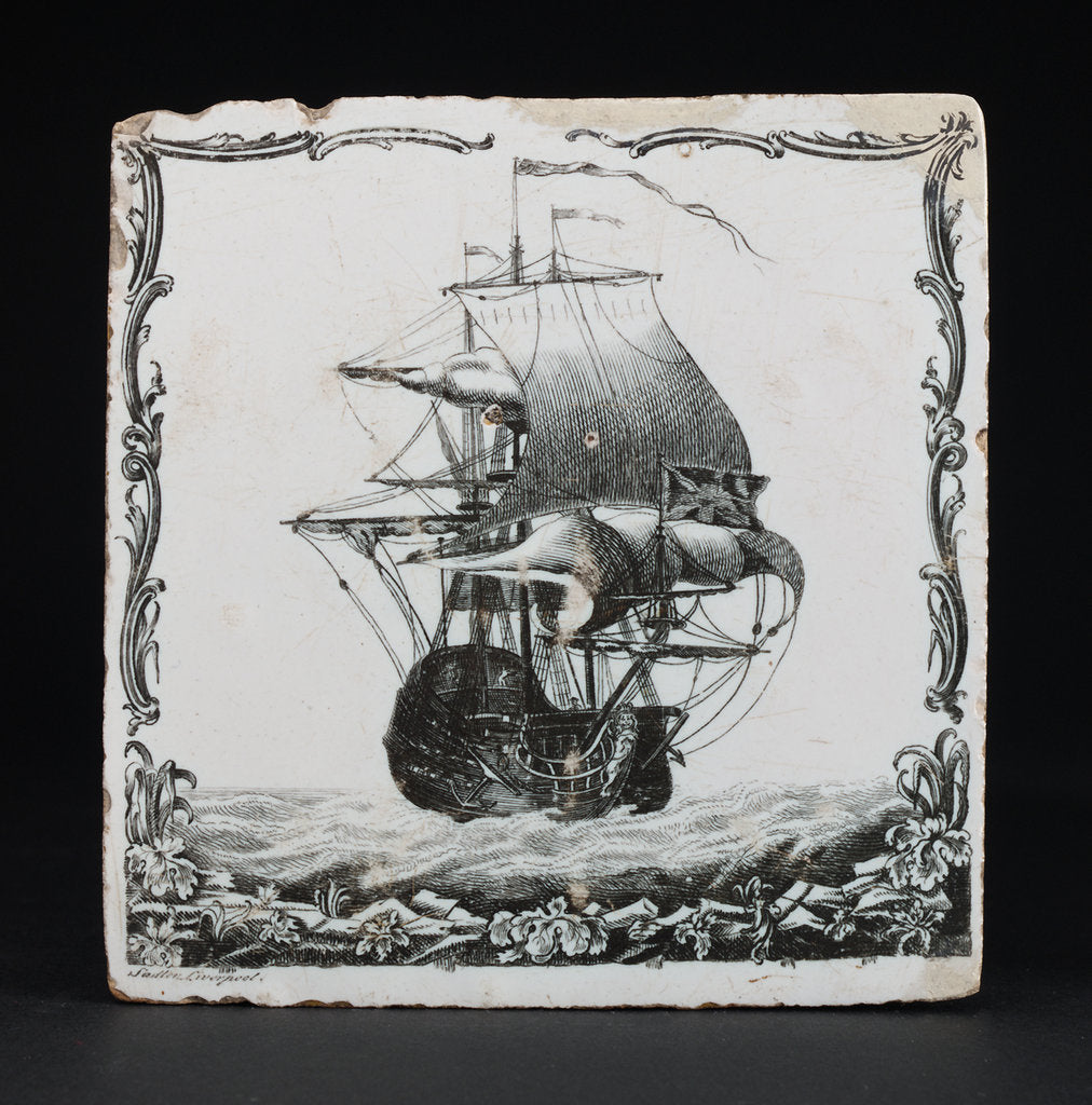 Detail of Tile by John Sadler