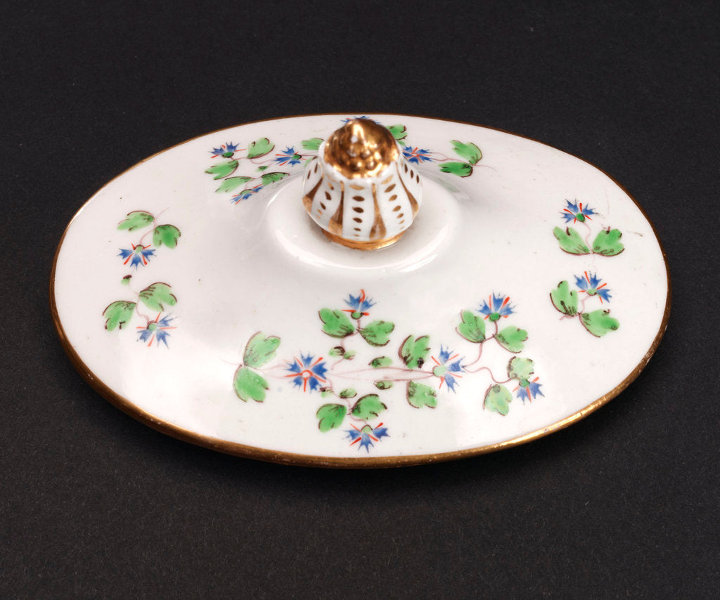 Detail of Bowl, part of a set reputedly belonging to Vice-Admiral Horatio Nelson (1758-1805) by John Rose & Co.
