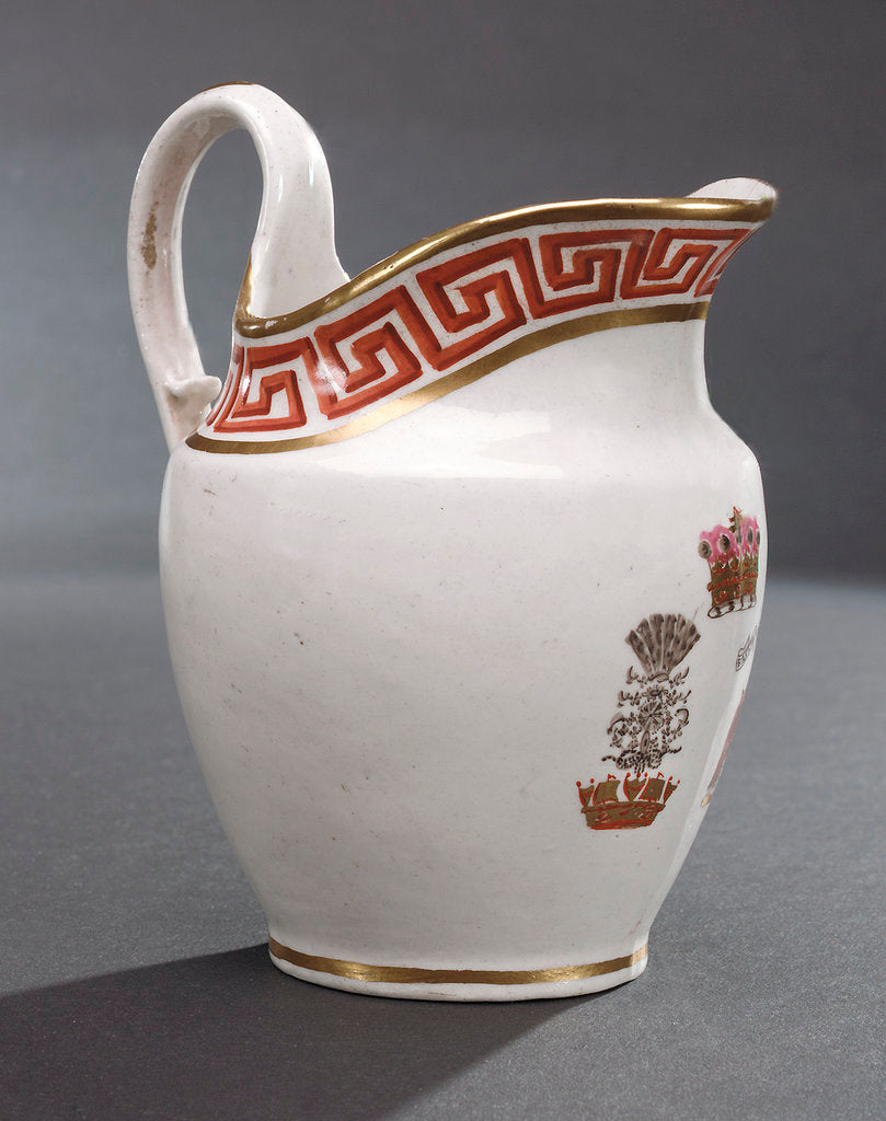 Detail of Cream jug by John Rose & Co.